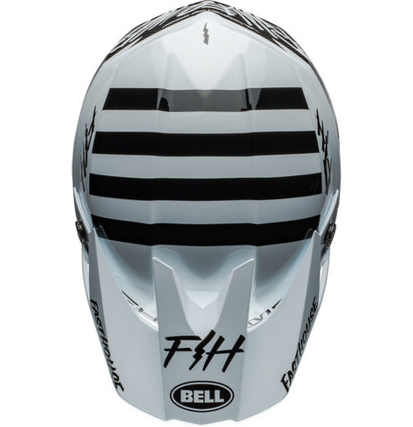 Bell MOTO-10 SPHERICAL Fasthouse Mod Squad White/Black