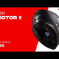 LS2 FF811 Vector II Carbon Savage Helmet - White / Red / Grey