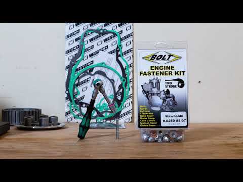 Bolt Engine Fastener Kit Suzuki RM125 '98-'07